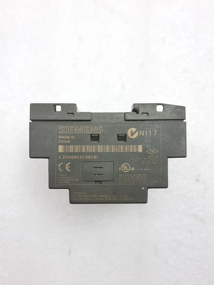 Siemens 6ED1052-1MD00-0BA6 Logo With 6ED1055-1MB00-0BA1 Expansion Module (Used)